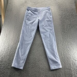 Lululemon Commission Chino Pants Mens 32x32 Purple 4 Way Stretch Slim Fit
